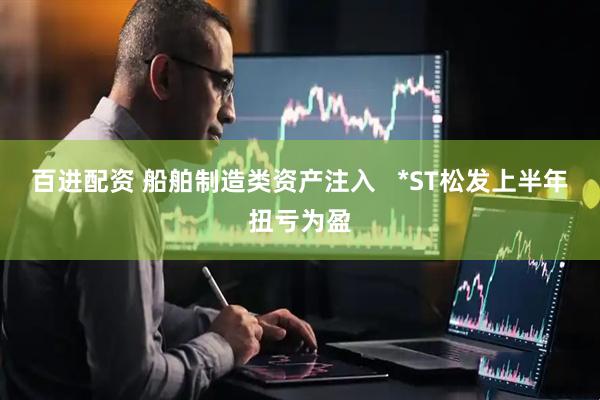 百进配资 船舶制造类资产注入   *ST松发上半年扭亏为盈