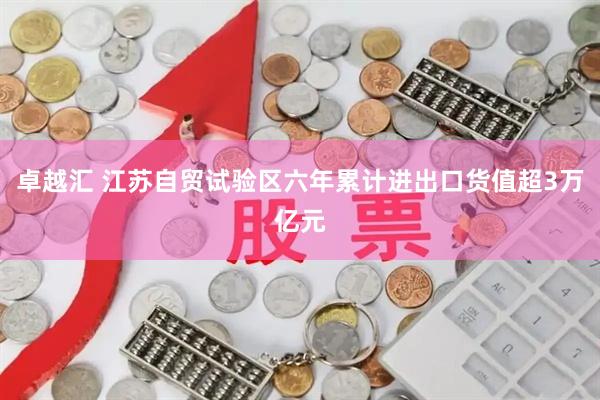 卓越汇 江苏自贸试验区六年累计进出口货值超3万亿元
