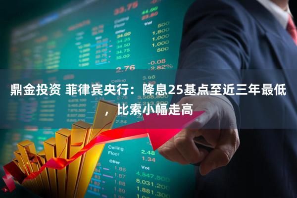 鼎金投资 菲律宾央行：降息25基点至近三年最低，比索小幅走高