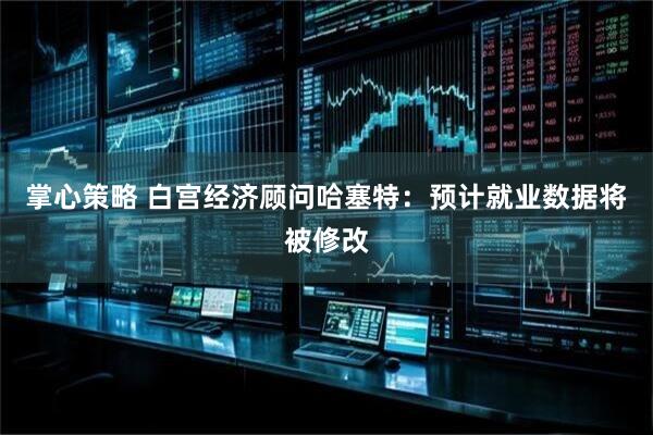 掌心策略 白宫经济顾问哈塞特：预计就业数据将被修改